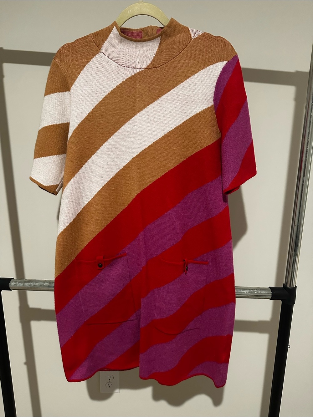 Mod Mockneck Anthropologie Dress